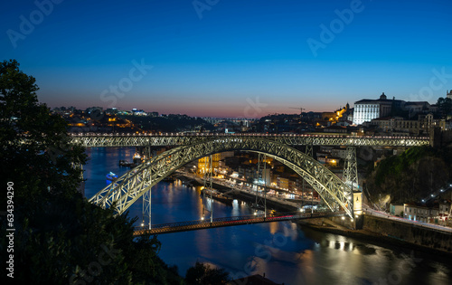 Famous and Beautiful bridge in Porto, Portugal © Aitor