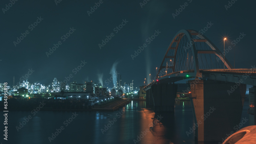 Obraz premium 工場夜景