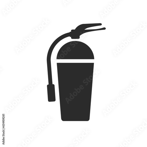 fire extinguisher icon.fire extinguisher illustration.fire emergency sign symbol vector illustration.