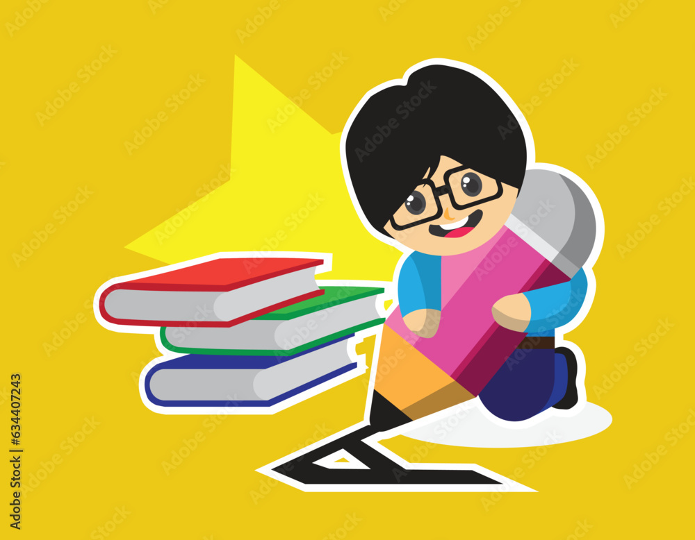 Teacher is teaching his student Teacher is teaching his student