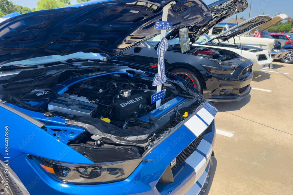 Foto de Little Elm, Texas June 11, 2023 Ford Mustang GT500 Shelby
