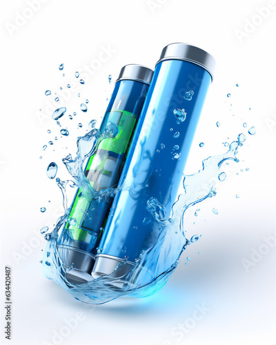 Nachhaltige Wasserstoff Batterie Technologie