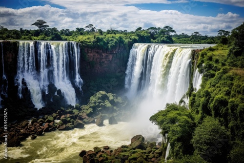 Epic Views  Breathtaking Landscape Snapshot of Iguazu Falls