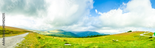 Panorama Strasse  Transalpina  S  dkarpaten  Rum  nien 