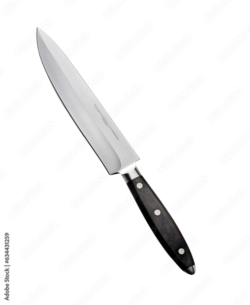 kitchen knife object on isolated transparent background kitchen knife object on isolated transparent background