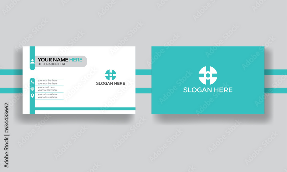 Creative and modern business card template