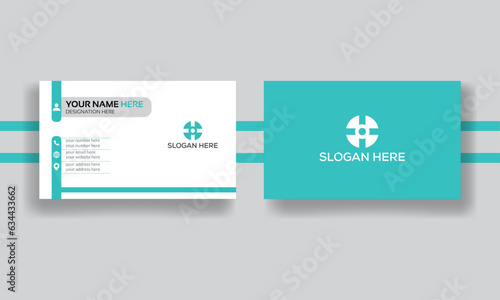 Creative and modern business card template