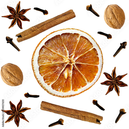 collection of spices