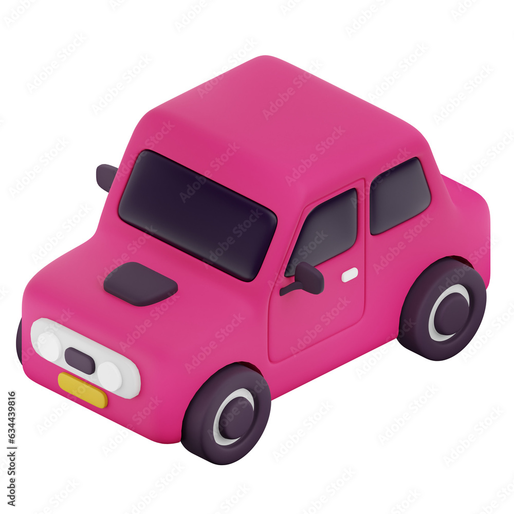 Carly - Car Cars 3D Icon