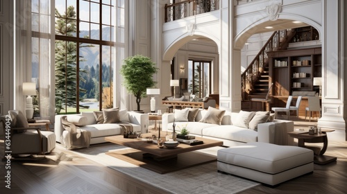 Interior design, cozy living room