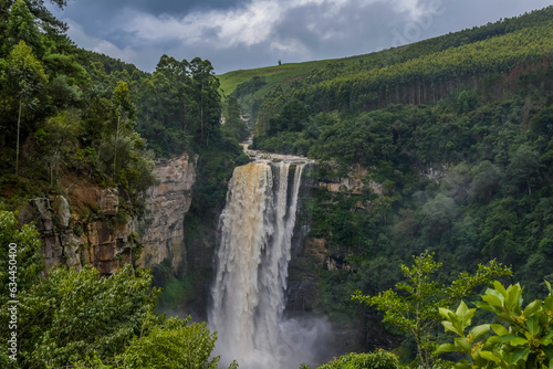 Karkloof waterfall in midlands meander KZN