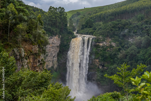 Karkloof waterfall in midlands meander KZN