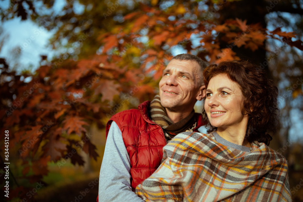 smiling romantic boyfriend and girlfriend in park smiling romantic boyfriend and girlfriend in park