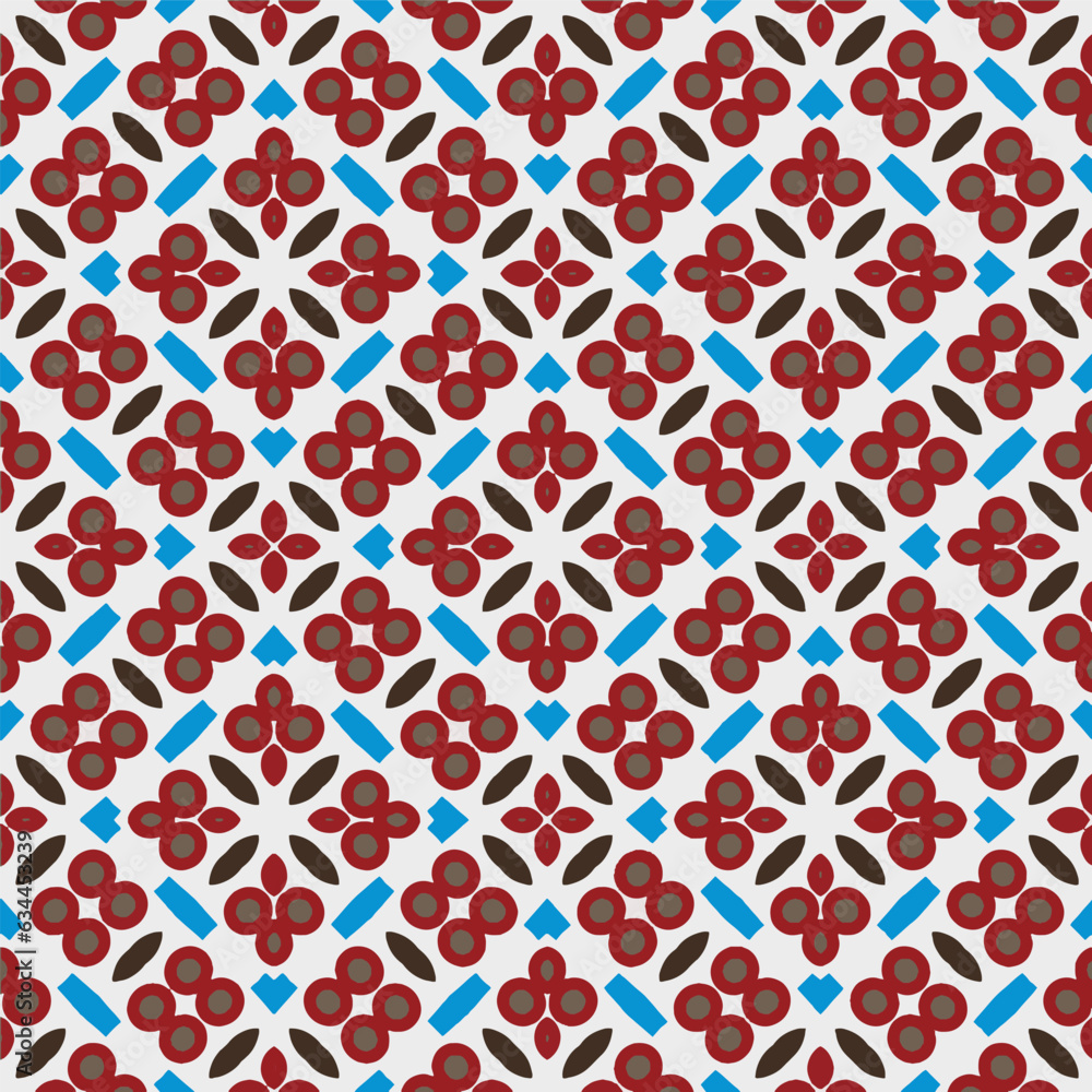 Abstract ethnic rug ornamental pattern.Perfect for fashion, textile design, cute themed fabric, on wall paper, wrapping paper and home decor Abstract ethnic rug ornamental pattern.Perfect for fashion, textile design, cute themed fabric, on wall paper, wrapping paper and home decor