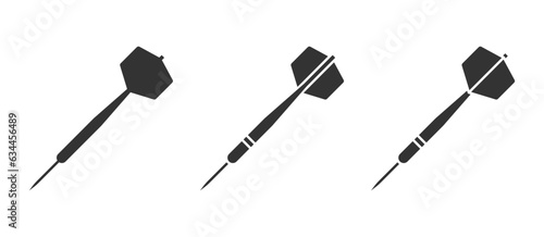 Darts icon. Simple design. Vector illustration.