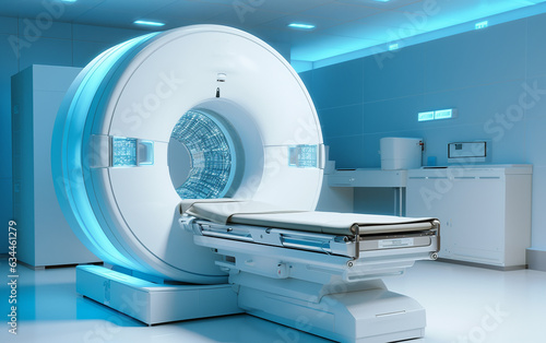 MRI, Magnetic resonance imaging. photo