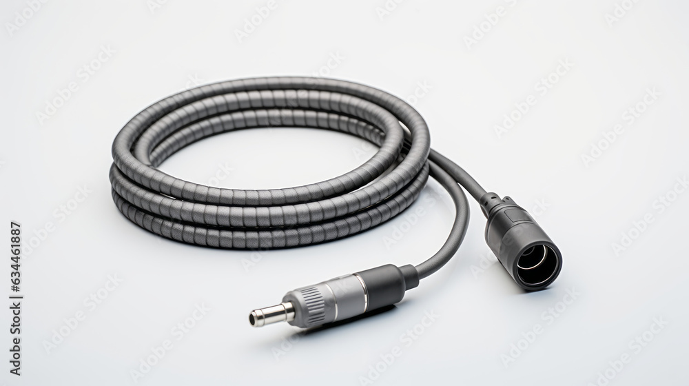 Portable endoscope isolated on white background Portable endoscope isolated on white background