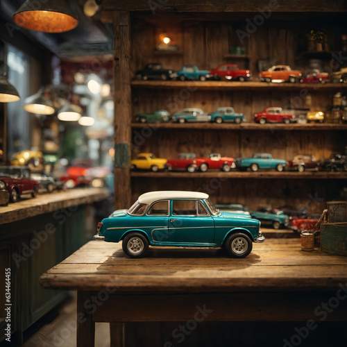 Vintage toy car AI Generative © Jack