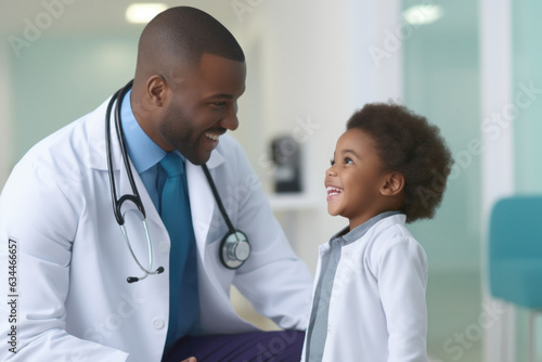 A child who admires doctors receives an inspiring talk from an African American physician who shares their story and provides guidance for their future.