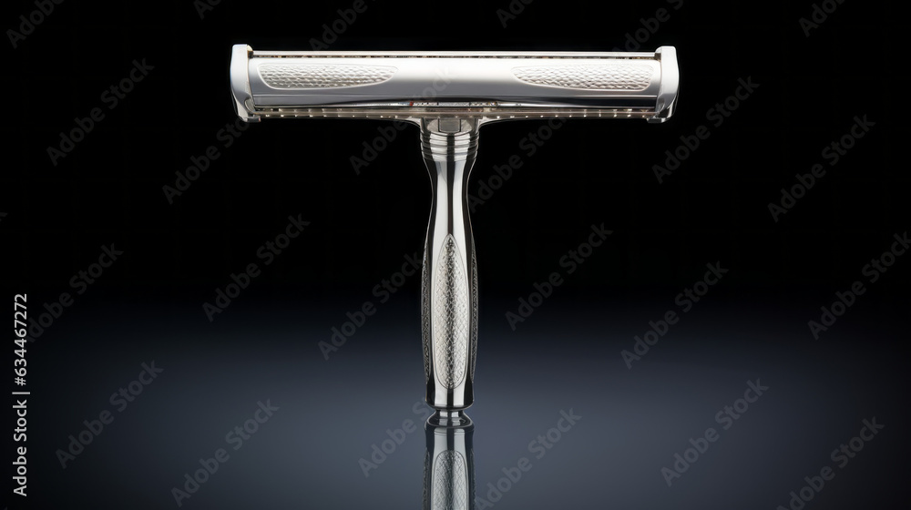 Razor isolated on black background Razor isolated on black background
