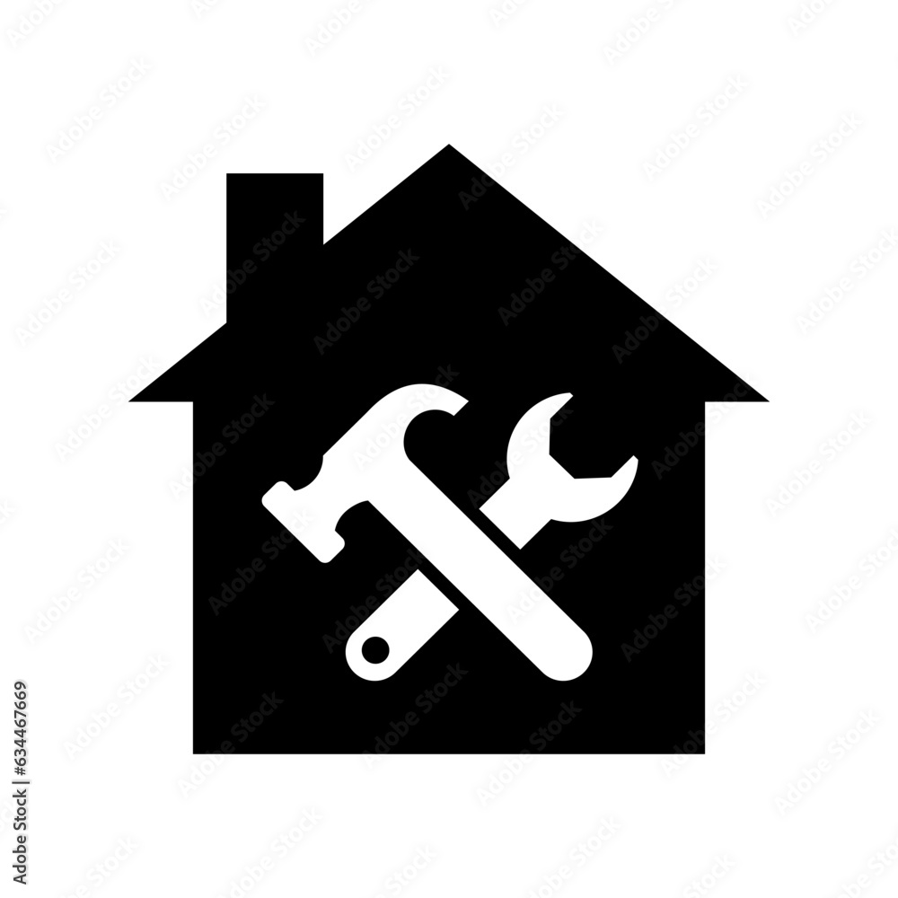 Repair service =  vector icon
