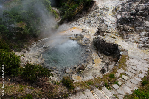 Hot spring in the Azores