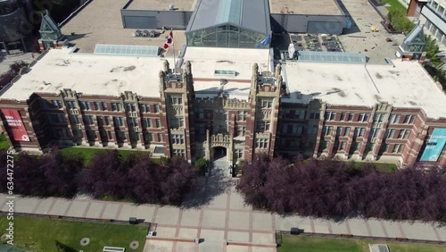 View of SAIT campus in Calgary, Alberta.  photo