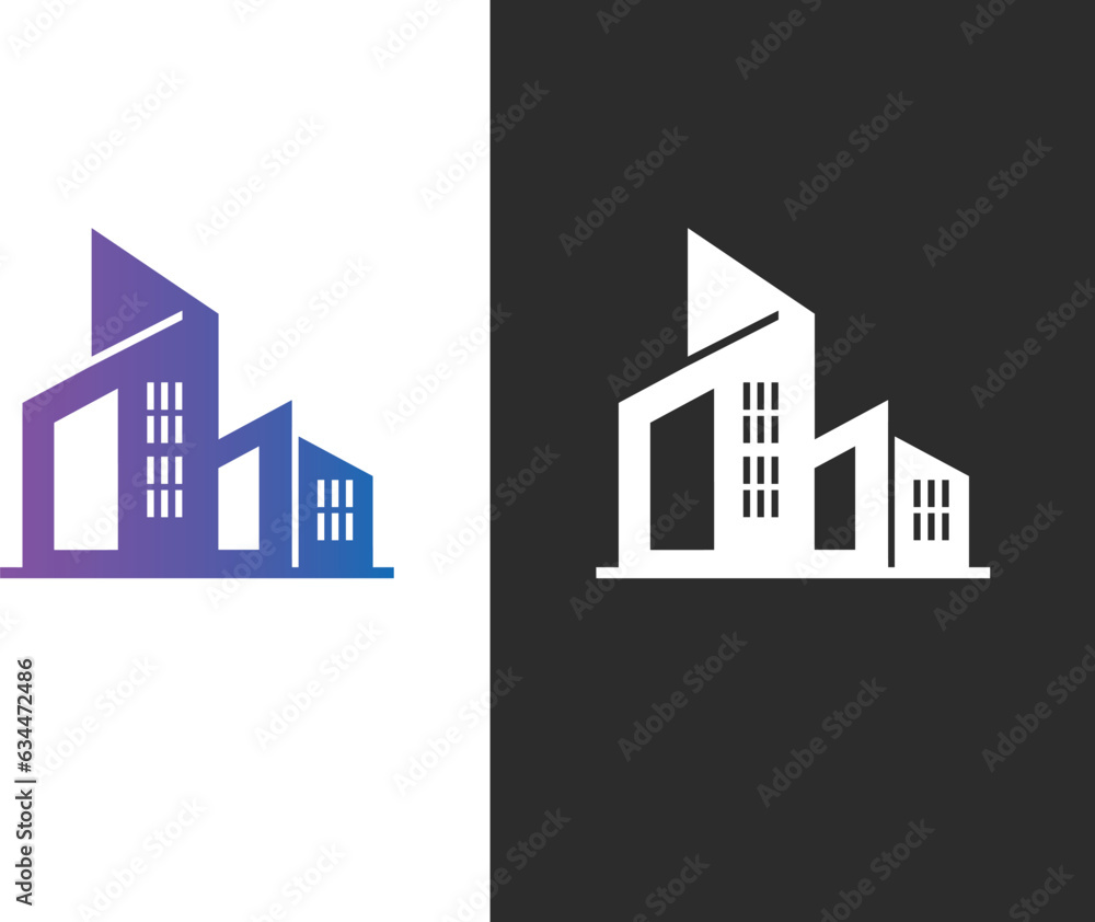 Fototapeta premium Building Construction logo concept