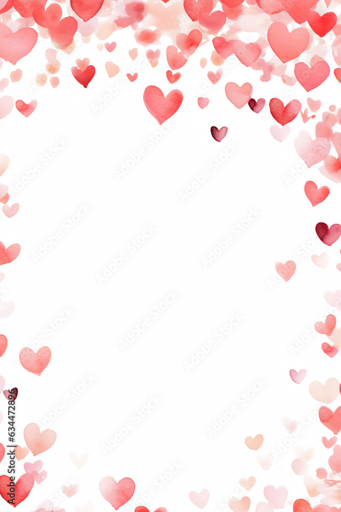 Heart shape background wallpaper