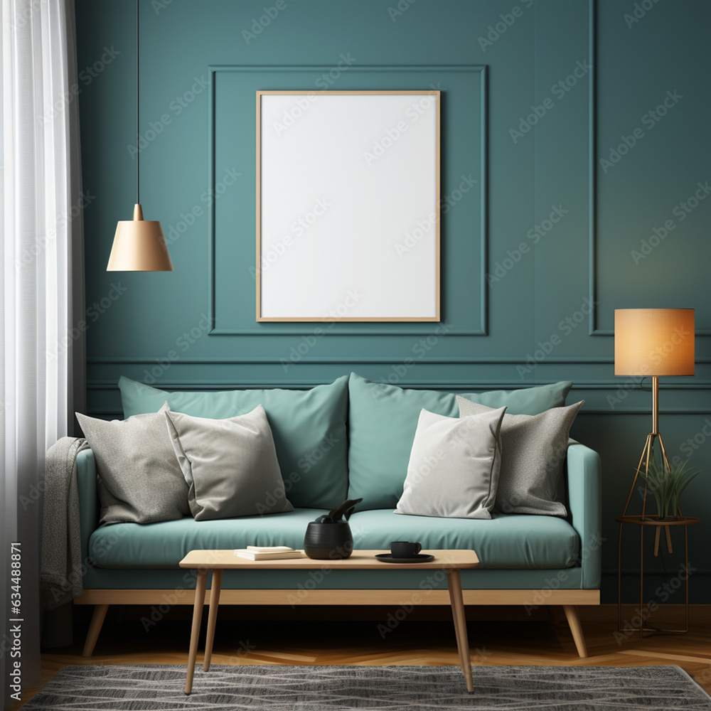 Fototapeta premium Gallery Wall Art print mockup