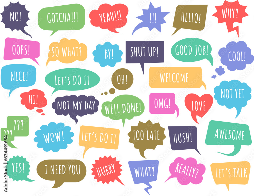 Expression text balloons