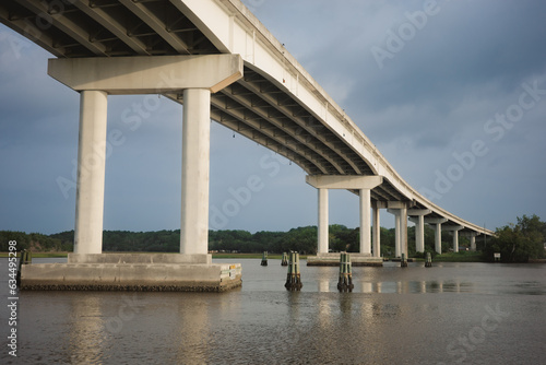 Bridge to Kiawah Island, South Carolina photo