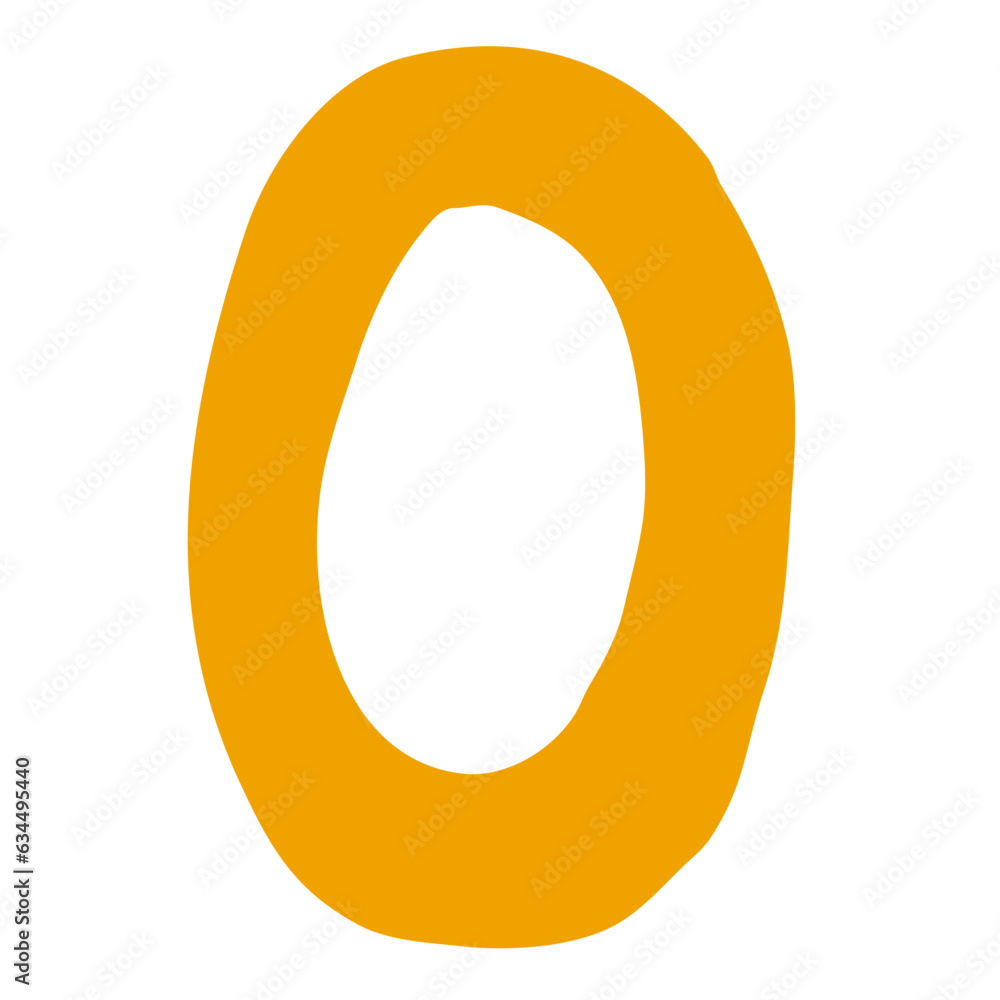 Cute number element design playful Cute number element design playful