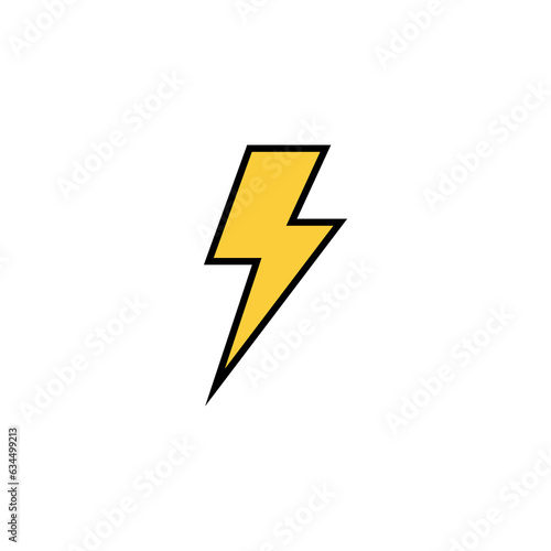 Lightning icon vector for web and mobile app. electric sign and symbol. power icon. energy sign Free Download Lightning icon vector for web and mobile app. electric sign and symbol. power icon. energy sign - GFXLoad