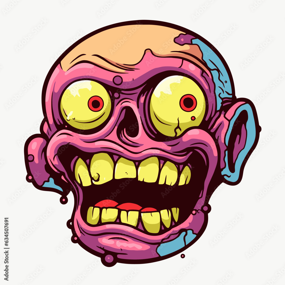 cartoon zombie cartoon zombie