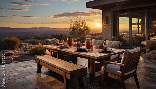 outdoor dining table © Nova