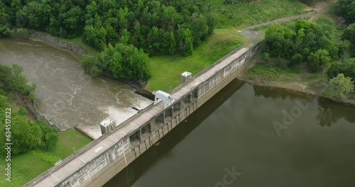 Nimrod Dam - oldest project of the U.S. Army Corps of Engineers in Arkansas photo