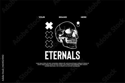 urban streetwear vector element fuor fashion suitable for printing