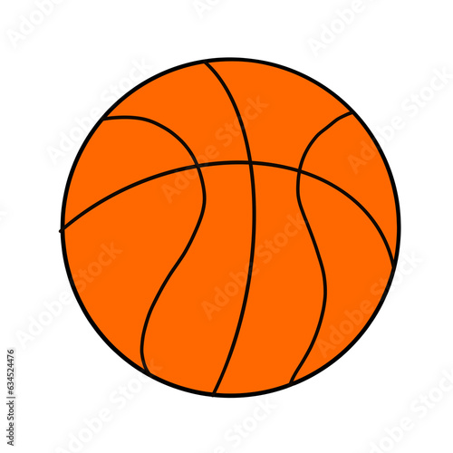 basketball ball vector illustration