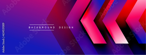 Geometric background adorned with dynamic arrows and sleek lines, forming intricate web of movement and energy, captivating the eye with its mesmerizing patterns
