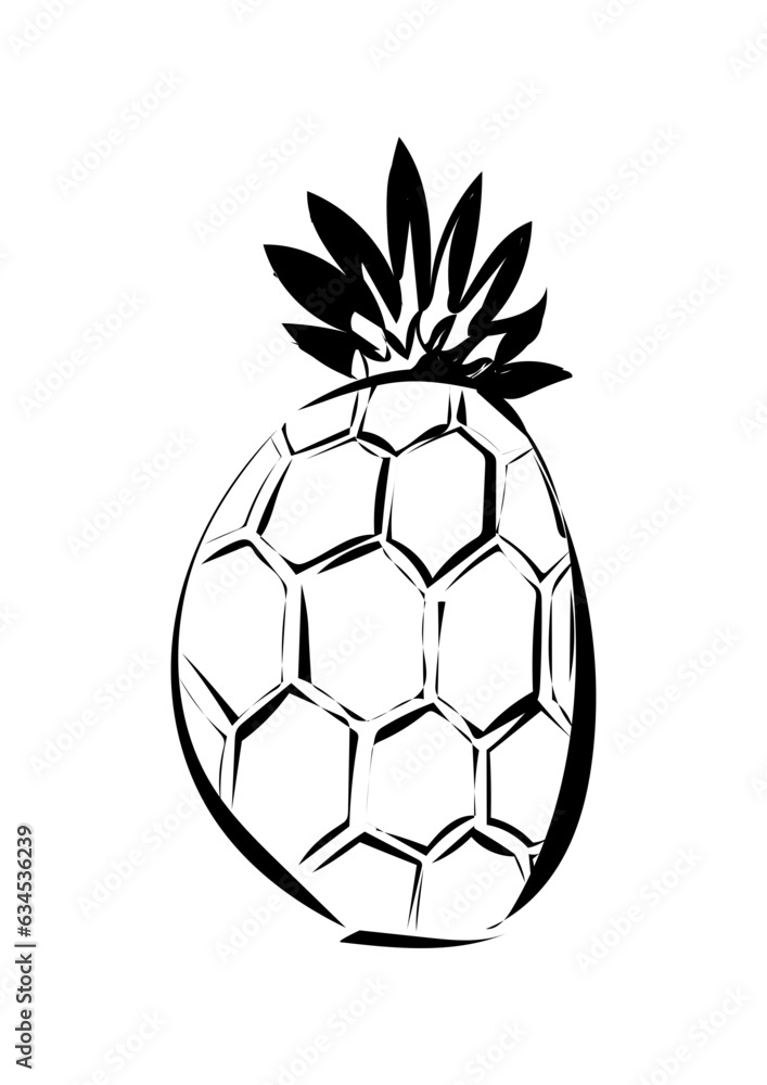 Obraz premium Ananas 