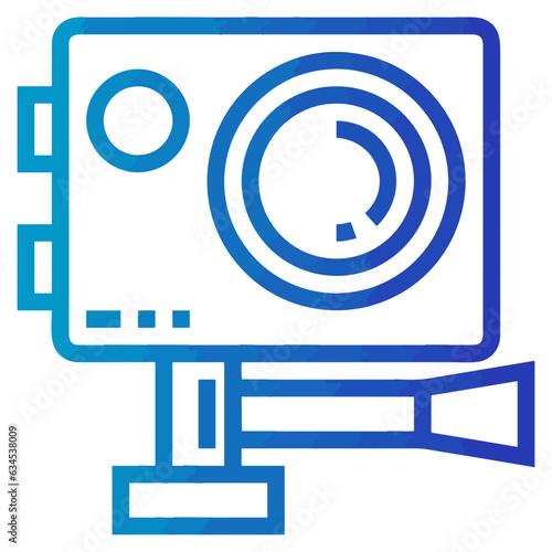 camera photography icon symbol image vector. Illustration of multimedia photographic lens grapich design image.