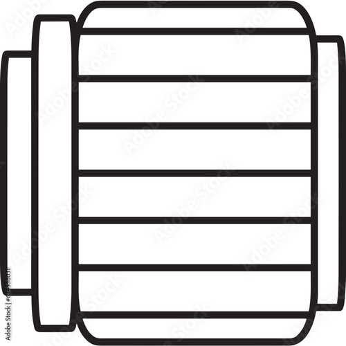 camera photography icon symbol image vector. Illustration of multimedia photographic lens grapich design image.