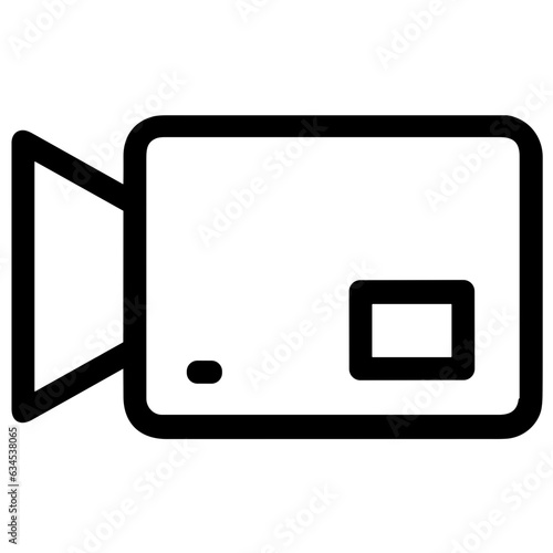 camera photography icon symbol image vector. Illustration of multimedia photographic lens grapich design image.