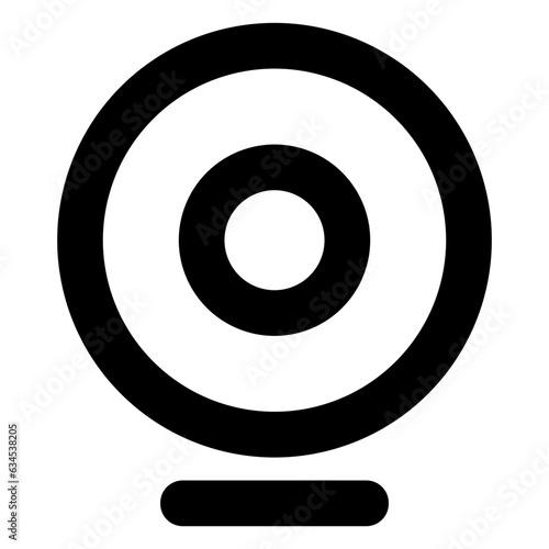 camera photography icon symbol image vector. Illustration of multimedia photographic lens grapich design image.