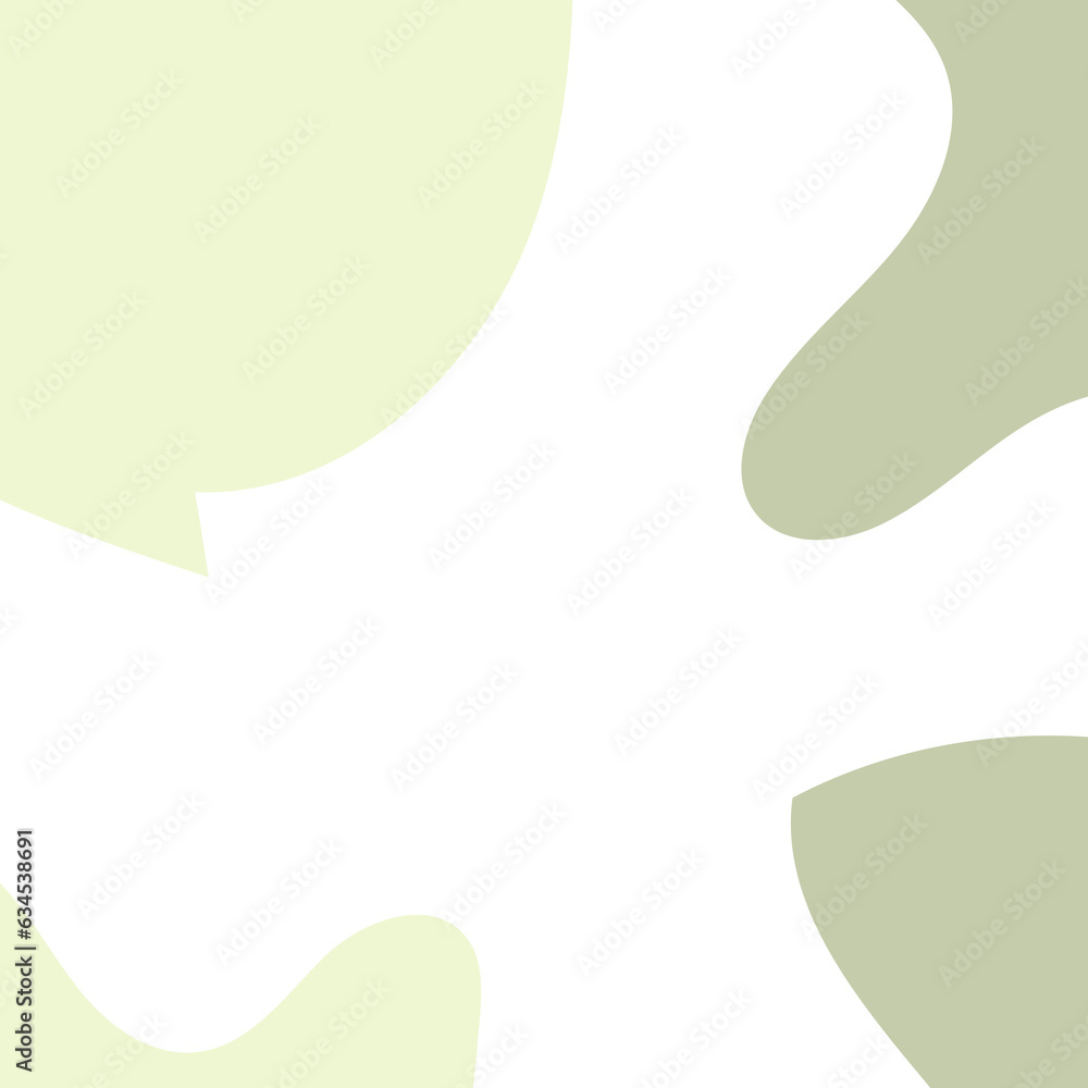 Green Abstract Shapes Frame Background Green Abstract Shapes Frame Background