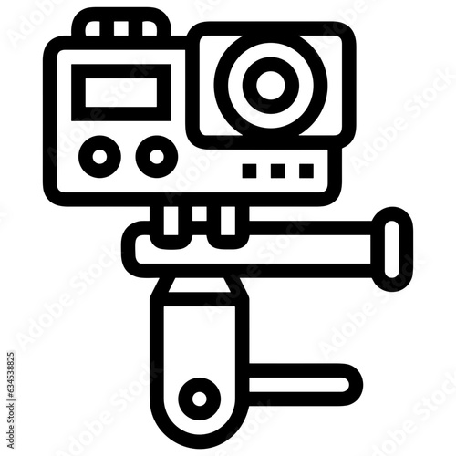 camera photography icon symbol image vector. Illustration of multimedia photographic lens grapich design image.