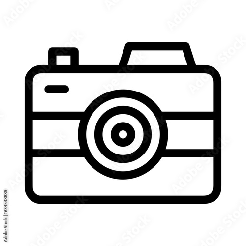 camera photography icon symbol image vector. Illustration of multimedia photographic lens grapich design image.