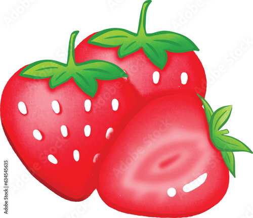 strawberry fruit red