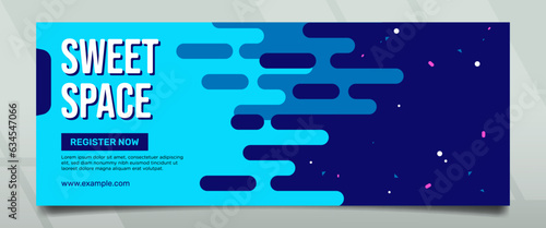 Sweet Space Banner Design